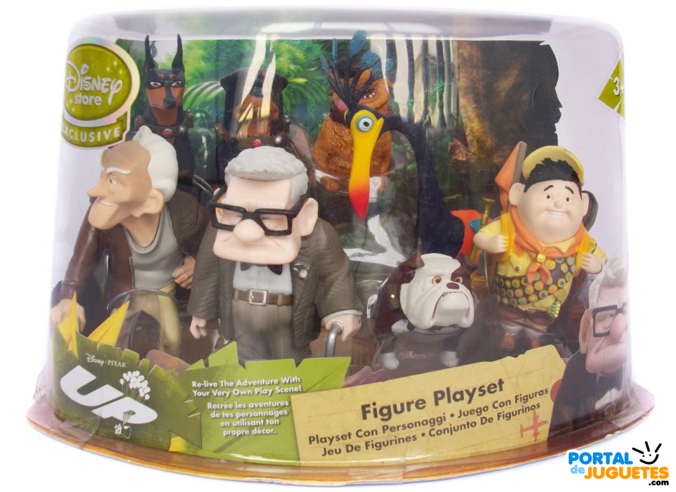 figuras up disney store set completo europa
