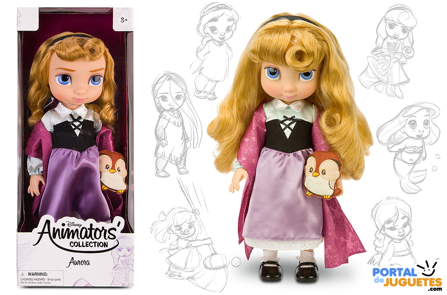 muñeca aurora coleccion animators