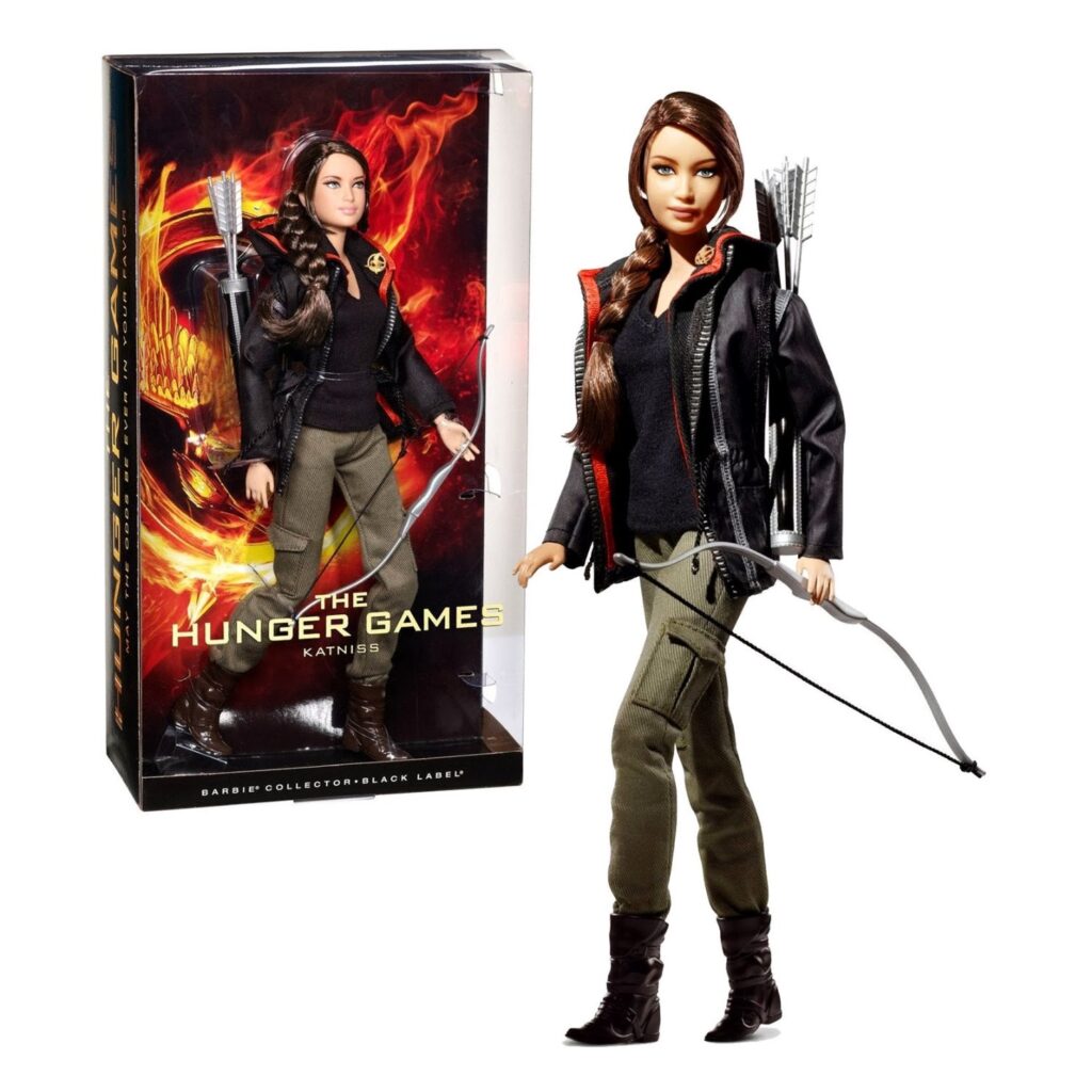 Muñeca Barbie Katniss Everdeen de "Los Juegos del Hambre"
