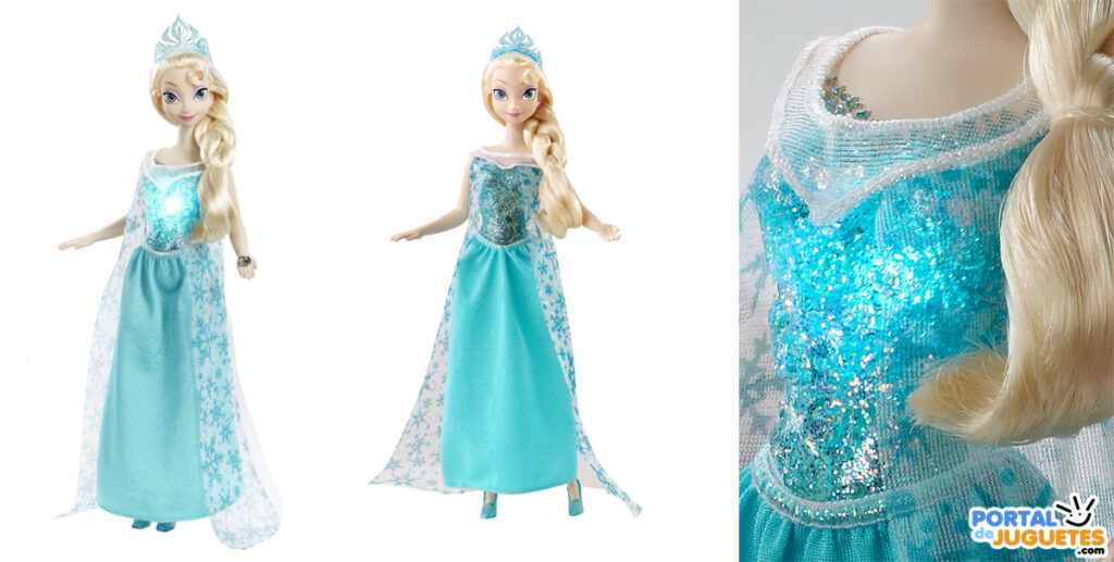 muñeca elsa musical frozen mattel