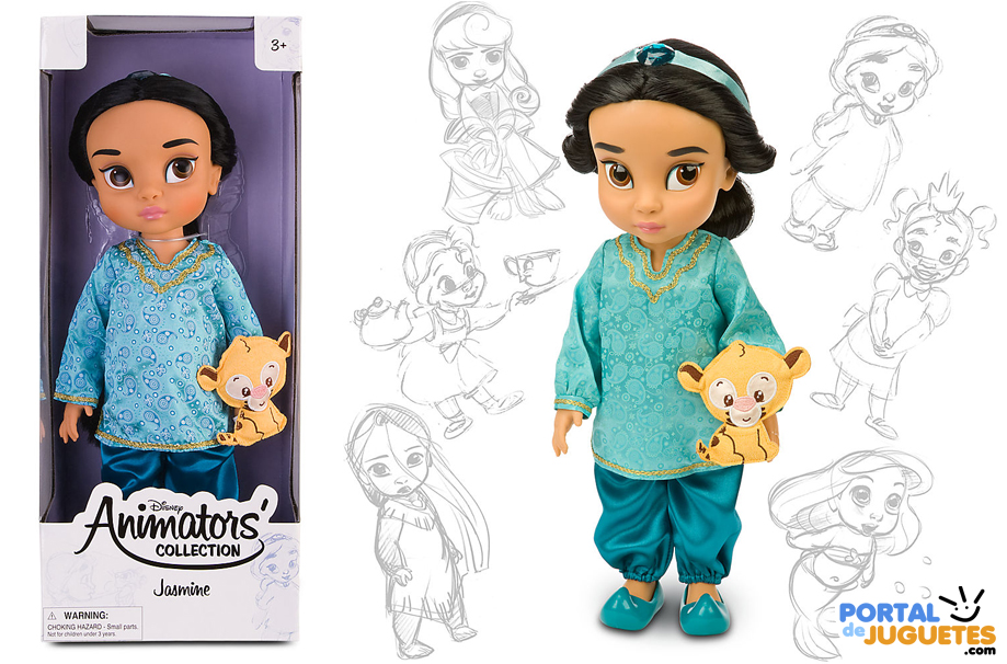 muñeca yasmin jasmine coleccion animators