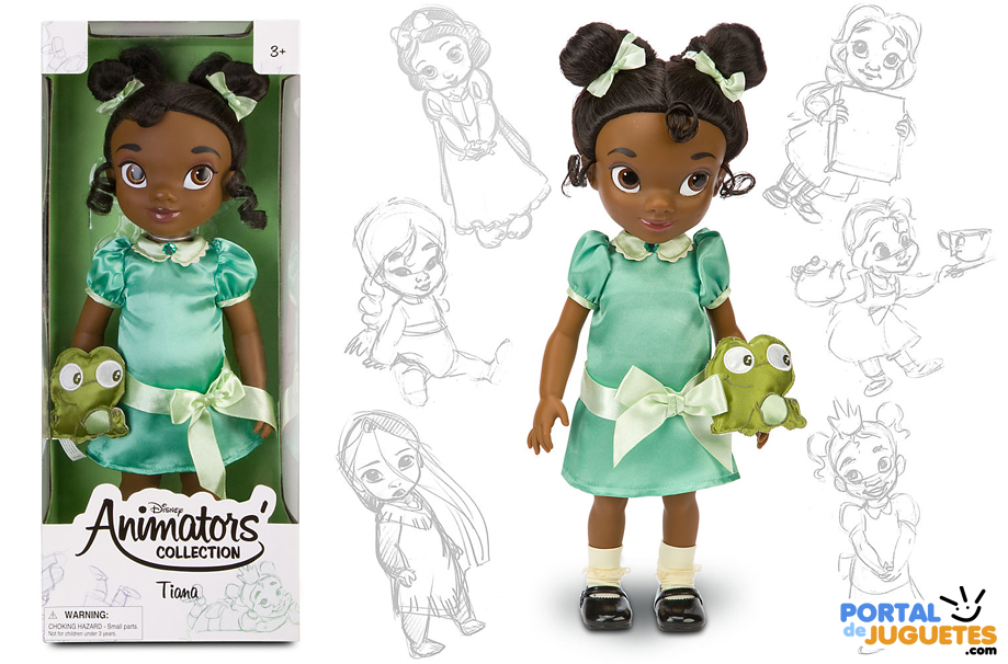 muñeca tiana coleccion animators