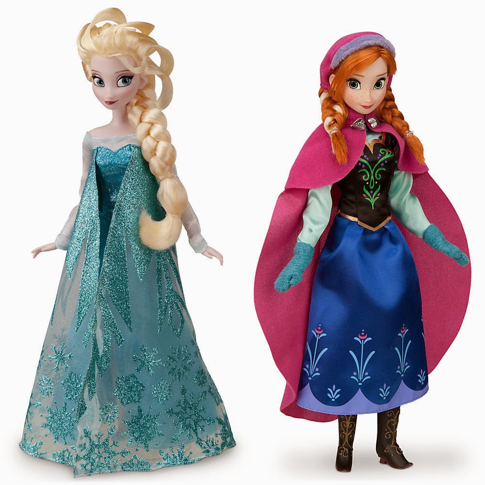 Muñecas Elsa y Anna de "Frozen" (Edición básica)