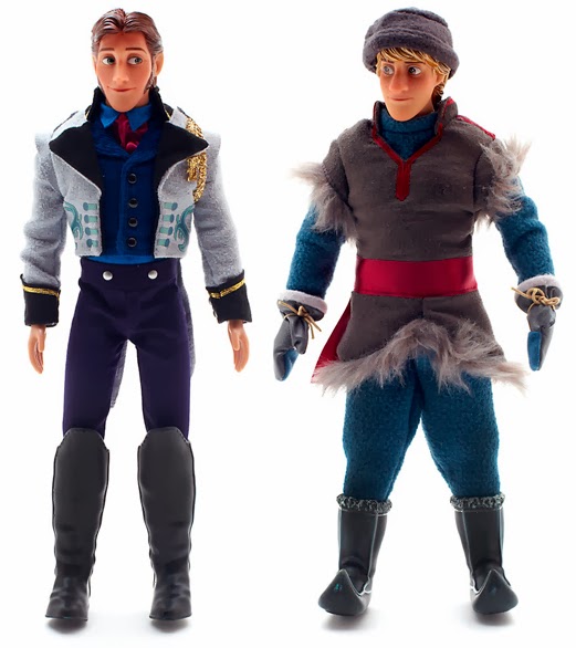 Muñecos Kristoff y Hans de "Frozen" (Edición clásica)