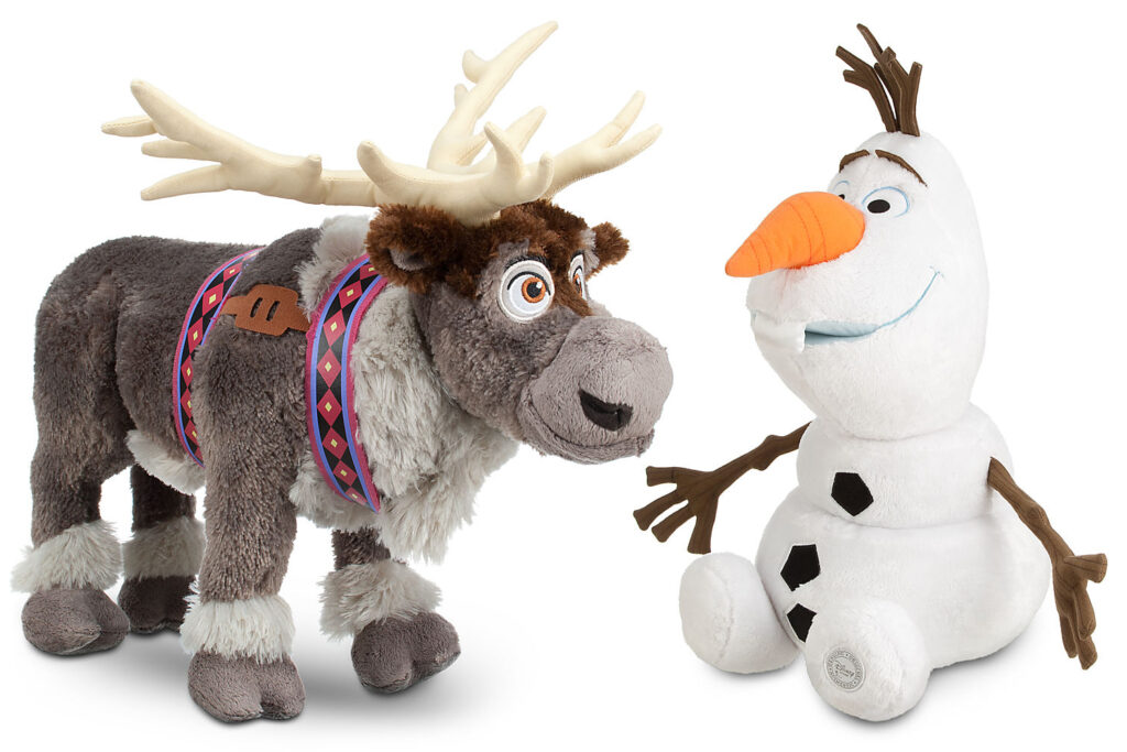 peluches sven olaf frozen