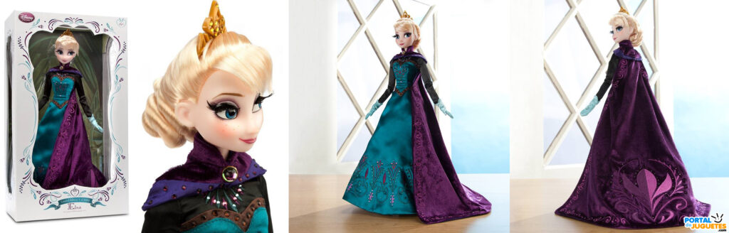 nueva muñeca edicion limitada elsa frozen coronacion