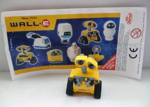 figura kinder wall-e zaini