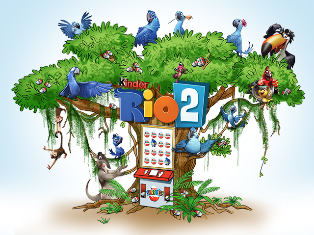 figuras rio 2 kinder sorpresa