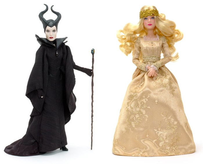 muñecas malefica aurora disney store
