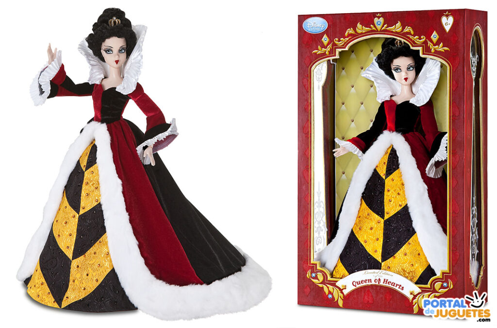 muñeca reina de corazones edicion limitada caja