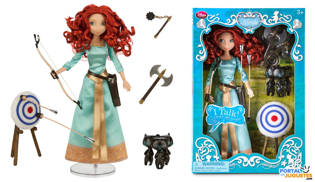 muñeca cantarina merida deluxe singing doll
