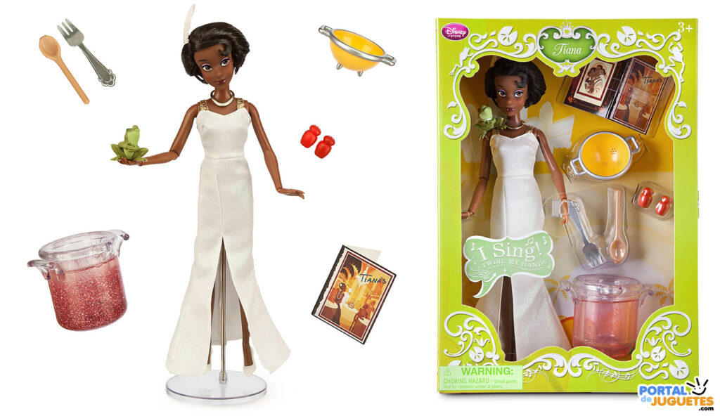 muñeca cantarina tiana deluxe singing doll