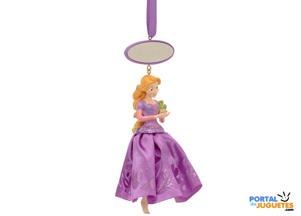 adorno navidad rapunzel personalizado enredados disney store