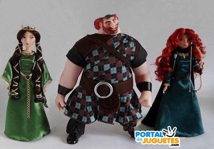 comparacion altura fergus elinor merida brave proporcion correcta