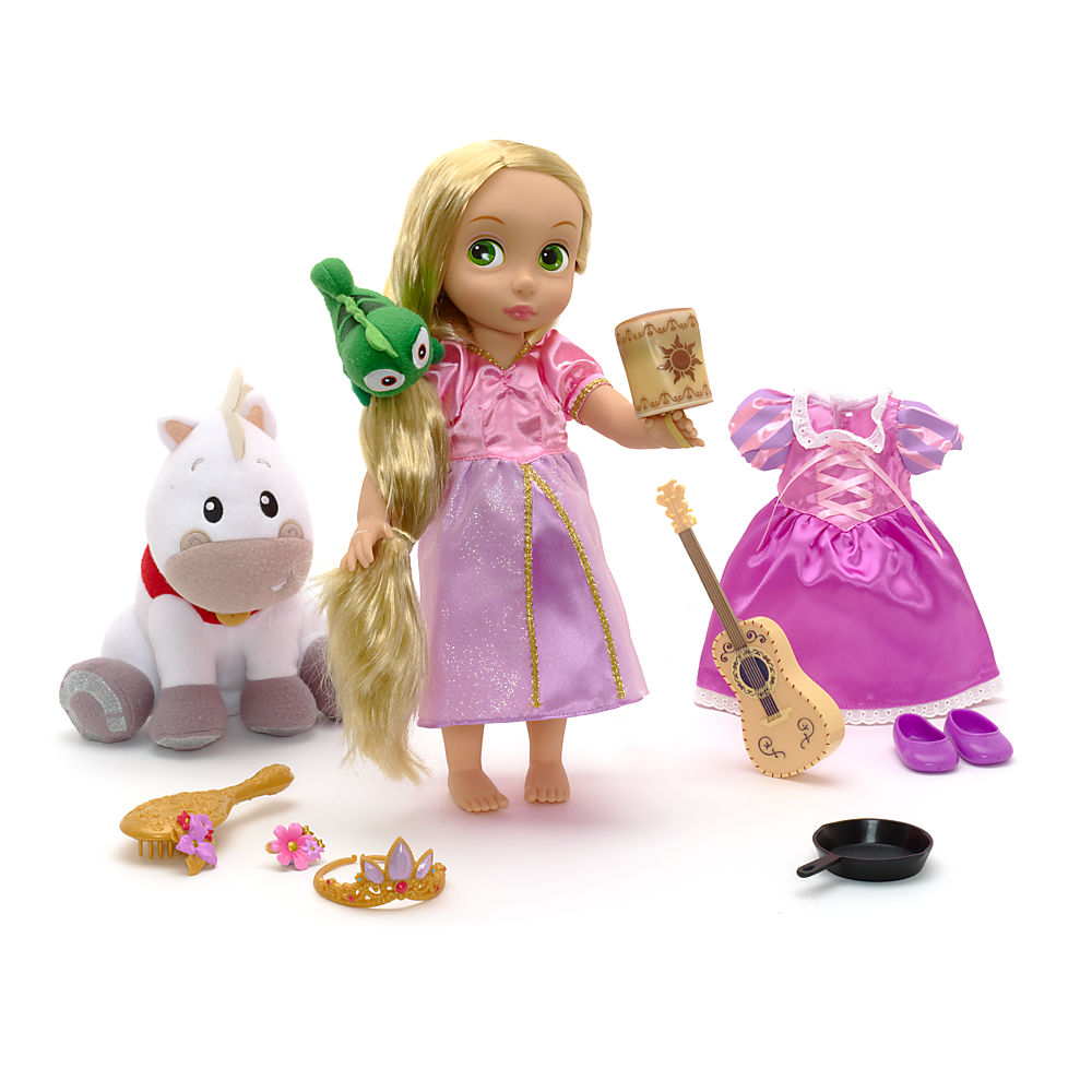 set coleccion rapunzel disney animators