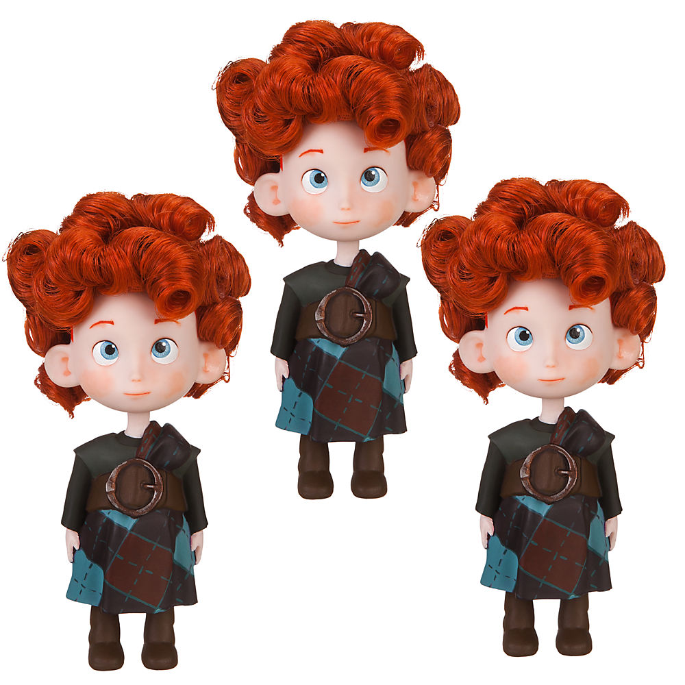 muñecos trillizos brave harris hubert hamish disney store