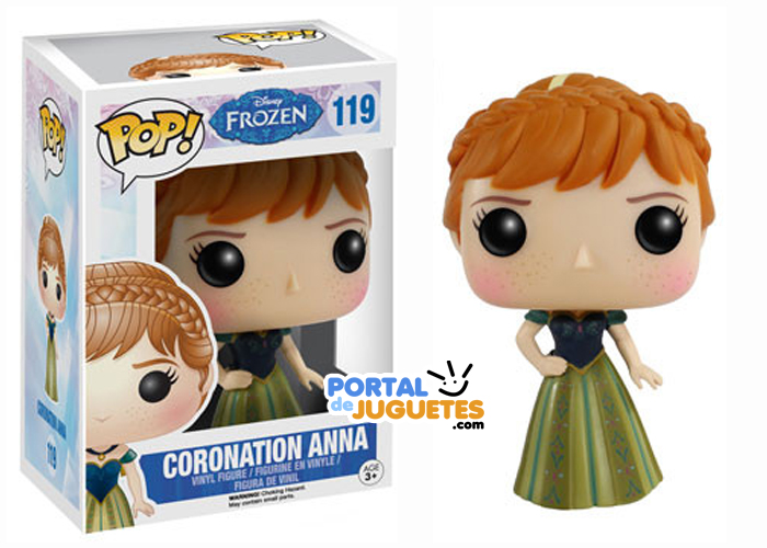figura anna coronacion frozen funko