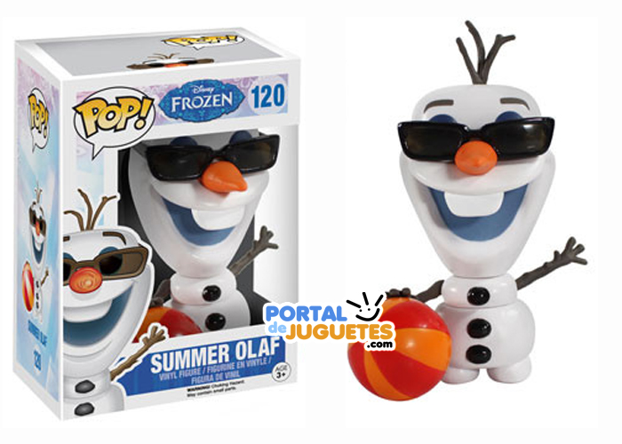 figura olaf verano frozen funko