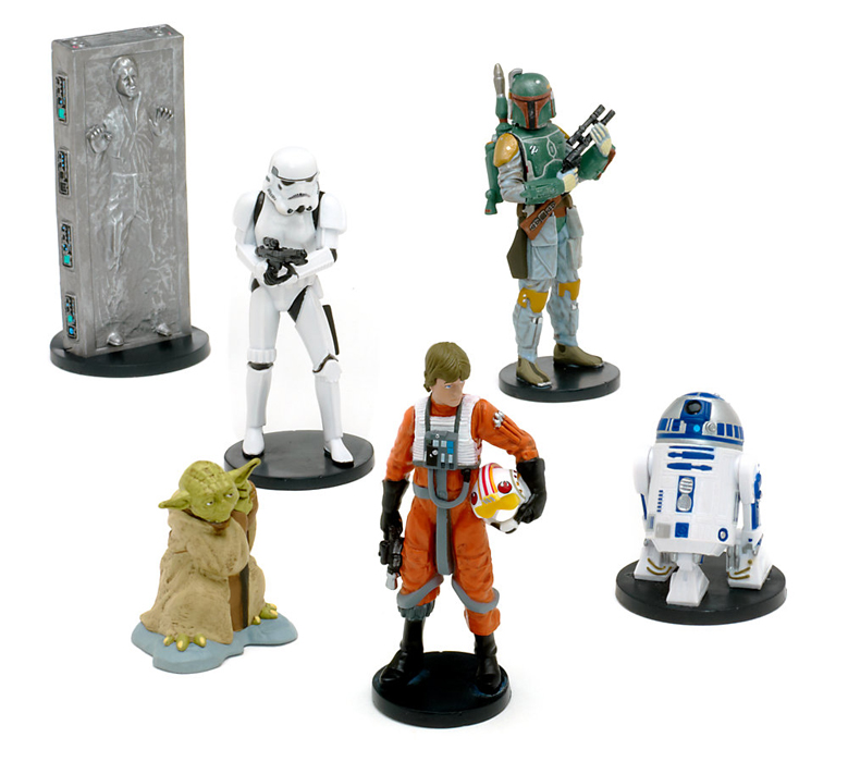 figuras star wars v el imperio contraataca disney store