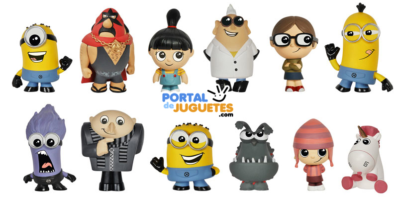 Mini Figuras Gru mi villano favorito Funko coleccion completa